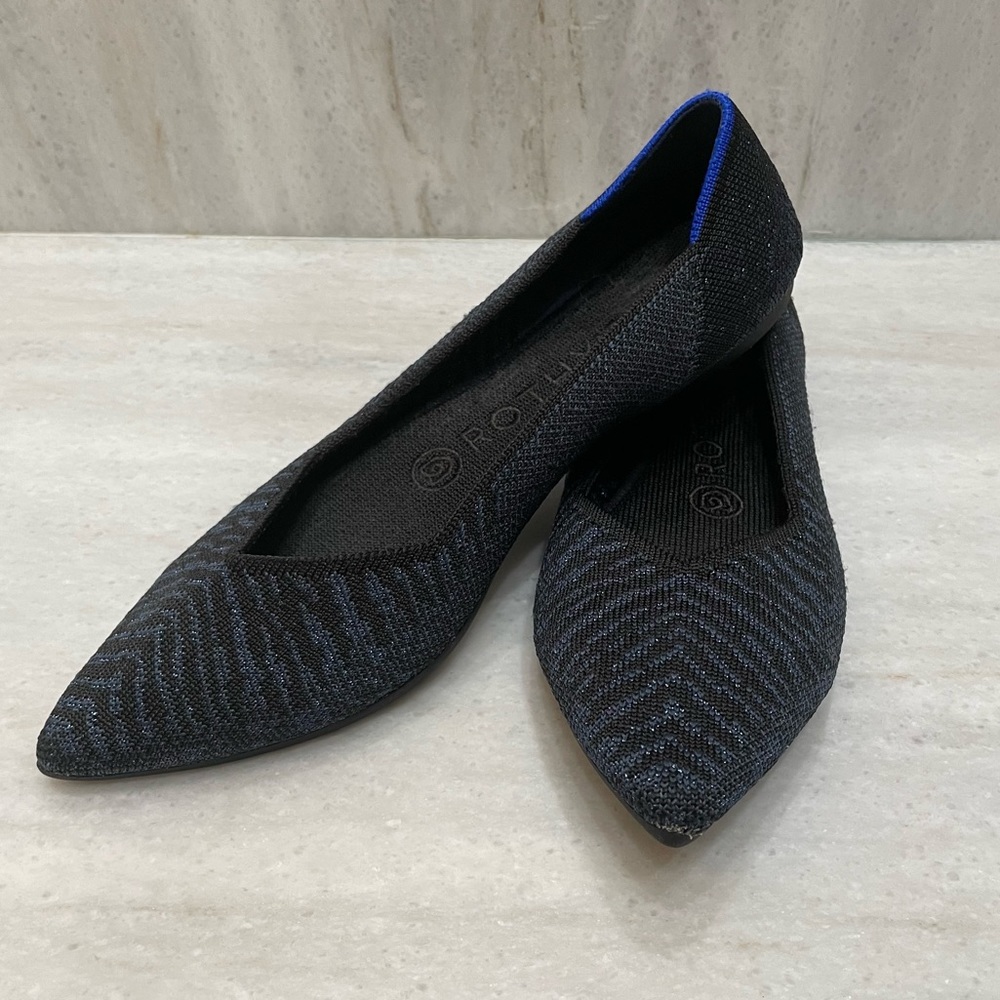Rothy’s 6.5 Metallic Zebra Metallic (discontinued)